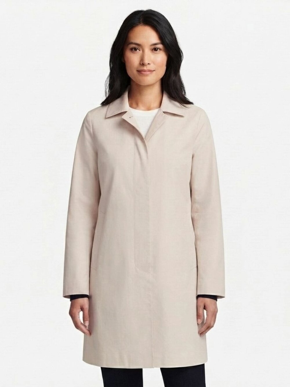 Gap Single Breasted Classic Cotton Trench Coat NEW- Sz. Sm